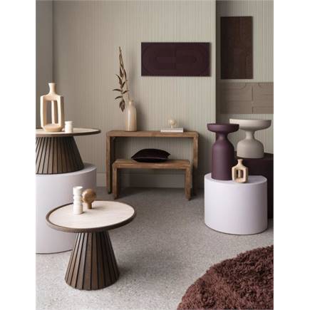 Coco Maison Lino bankje 96cm Bruin